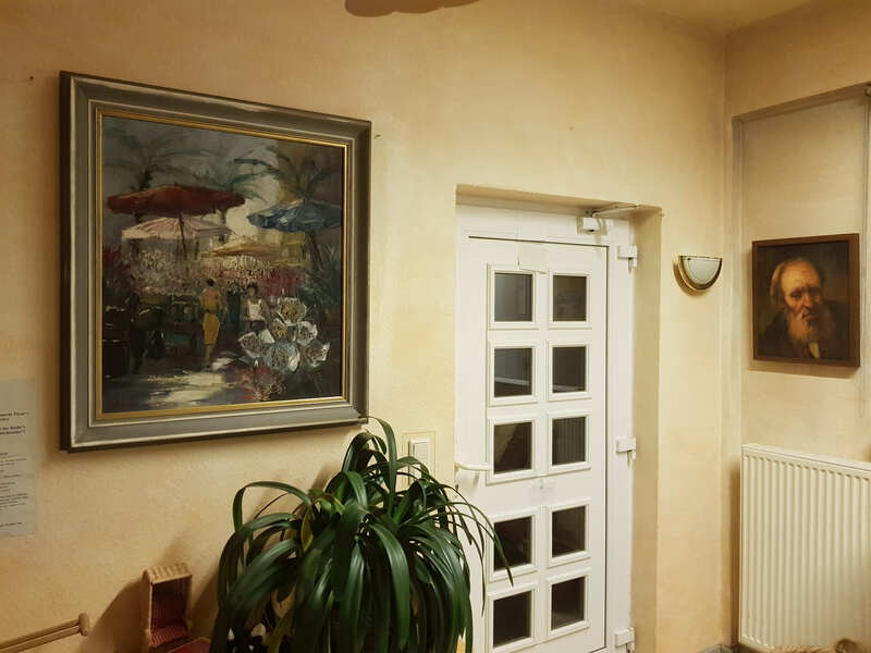 Eingang Wartezimmer