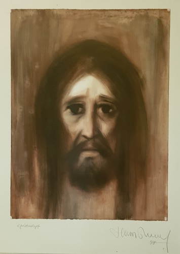 Pinselzeichnung / Papier, HxB 64,5x48,7 cm, bez./sign./dat. 78 auf Unterpapier